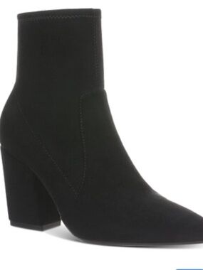 On 34th Women's Lydiaa Pointed-Toe Block-Heel Booties black size 7